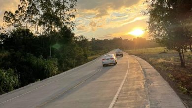 Photo of Estrada Boa: com pavimentação em concreto, SC-477 é liberada para o tráfego