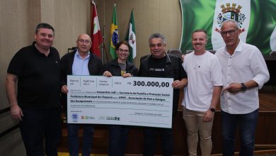 Photo of Sancionada Loteria Municipal de Chapecó e assinado convênio com a APAE