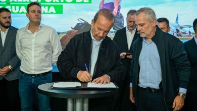 Photo of Governador assina contrato de concessão do Aeroporto de Jaguaruna, a primeira PPP do Estado