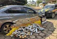 Photo of PRF apreende 221 kg de maconha e recupera carro roubado que fugiu da abordagem