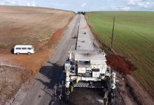 Photo of Pavimentação da SC-305 entre São Lourenço e Campo Erê avança