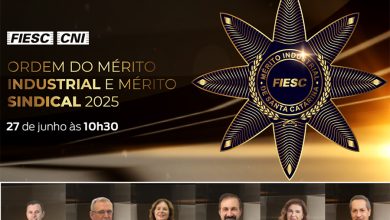 Photo of FIESC entrega Ordem do Mérito Industrial na próxima sexta