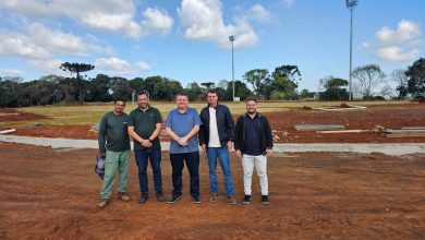 Photo of Obras da pista sintética de Atletismo do Verdão estão em andamento
