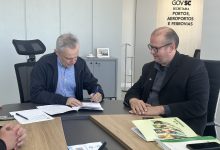 Photo of AEROPORTO: Governo do Estado e prefeitura de Pinhalzinho debatem próximos passos para as obras