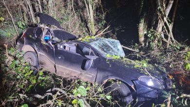 Photo of Capotamento com saída de pista em São Domingos