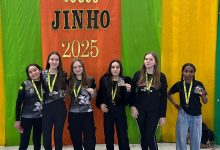 Photo of Badminton é um diferencial no jogos internos da Escola Nelson Horostecki