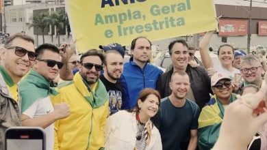 Photo of COLUNA PELO ESTADO – Manifestação une filhos de Bolsonaro em SC