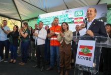Photo of Governador entrega restauração da SC-477, a 1ª do programa Estrada Boa com pavimentação de concreto