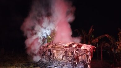 Photo of Capotamento seguido de incêndio em veículo na SC-161