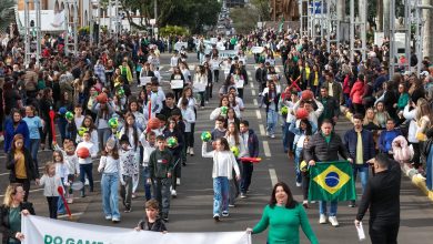 Photo of Desfile Cívico reúne dez mil pessoas em Chapecó