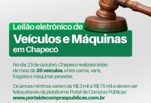 Photo of Prefeitura de Chapecó abre fase de lances para leilão de veículos