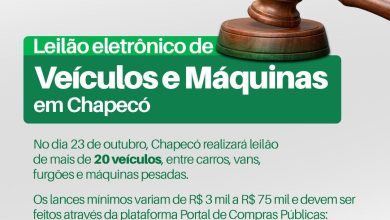 Photo of Prefeitura de Chapecó abre fase de lances para leilão de veículos
