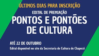 Photo of Inscrições de artistas para edital da Secretaria de Cultura de Chapecó vai até amanhã