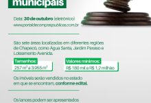 Photo of Prefeitura de Chapecó leiloará sete áreas públicas